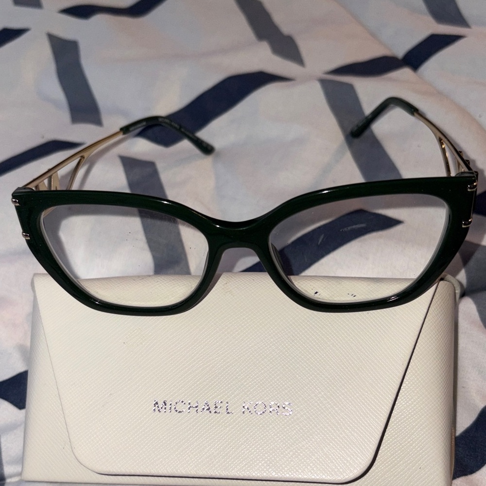 Michael Kors Dark Green Women's Glasses - Picture 3 of 4
